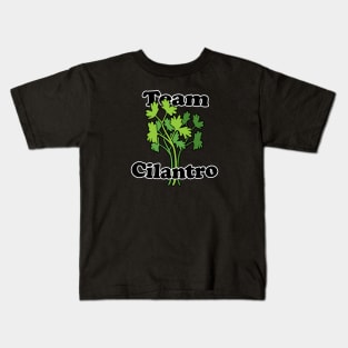 Team Cilantro - Coriander Fan Club Kids T-Shirt